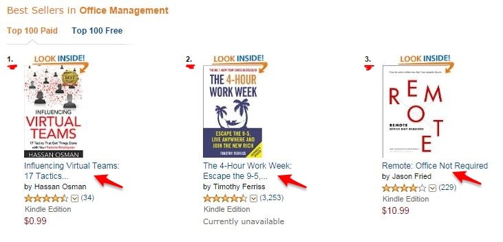 Amazon #1 Best Seller "Influencing Virtual Teams"